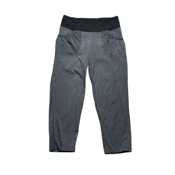Prana Summit Capri Pant Gray Size Medium - Picture 2 of 8